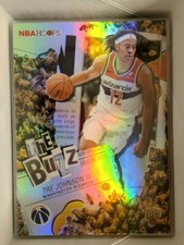 2025-26 NBA Hoops Tre Johnson III The Buzz RC Rookie Washington Wizards 