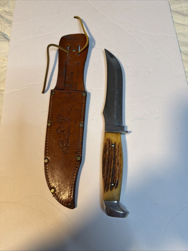 CASE 523 6 STAG HUNTING Fixed Blade KNIFE