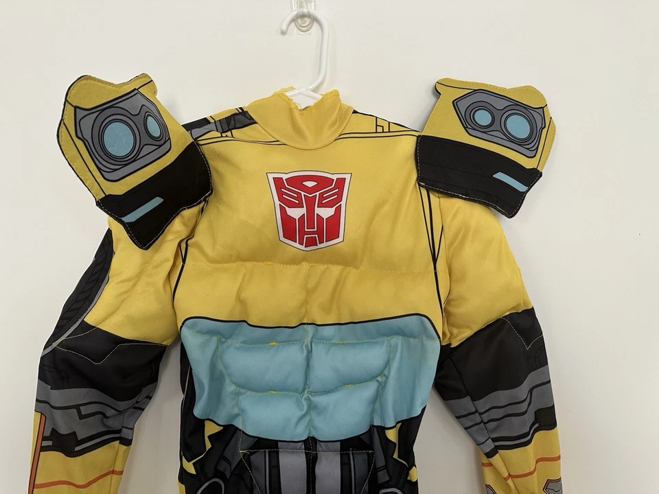 Disfraz infantil Transformers Bumblebee pequeño (4/6) con máscara Foto 4 de 4