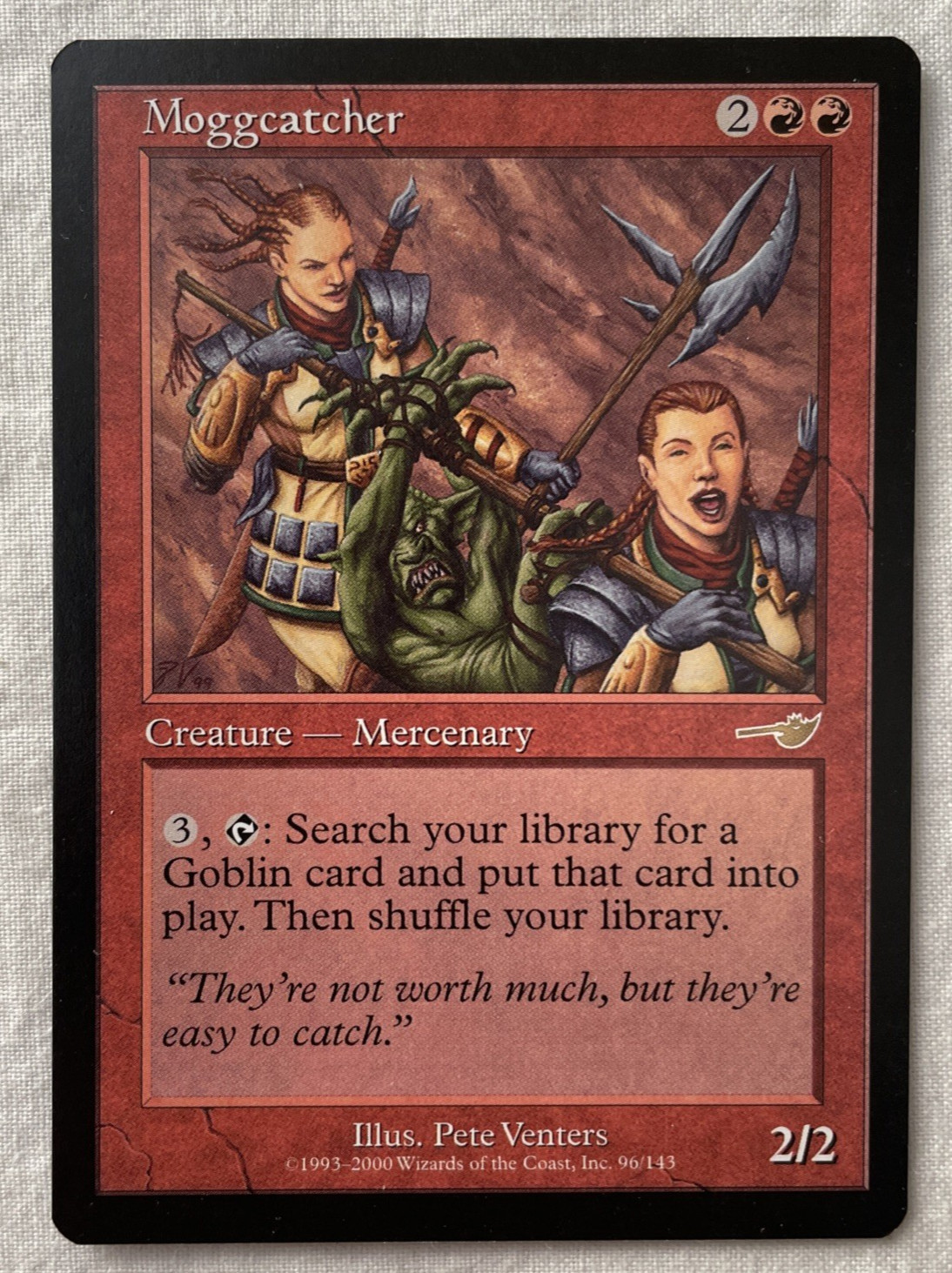 1x Moggcatcher Nemesis MTG Magic the Gathering NM
