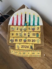 1995 Kwanzaa Cloth Calendar African American Heritage Celebration