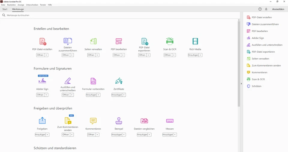 Acrobat Pro 2024 PDF Vollversion Lebenslang Dauerlizenz Key Deutsch Windows DVD - Bild 2 von 4