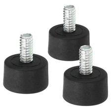 3 Pack Universal 1/4" x 1" Rubber Tripod Feet Anti-Slip Tripod Replacement