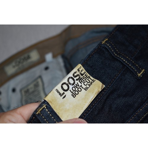 Express Blue Jeans Mens Size 38 x 32 Blake Loose Fit Bootcut Cotton Blue NEW - Picture 5 of 9