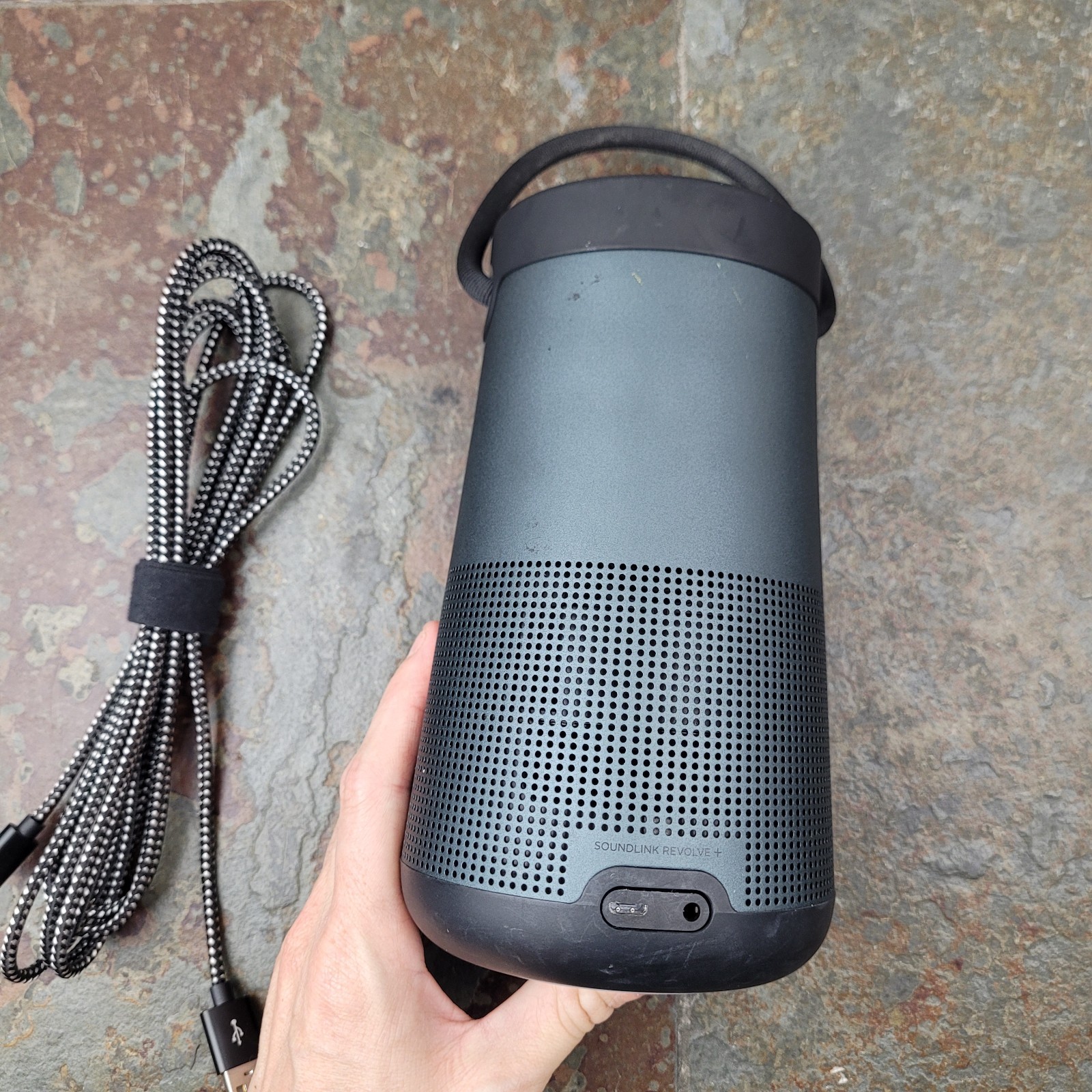 Portable One Plus Open Bose SoundLink Revolve + Plus Portable Bluetooth Speaker Tested | eBay