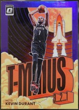 2021-22 Donruss Optic - T-Minus 3...2...1 Purple Basketball Kevin Durant #6 NM