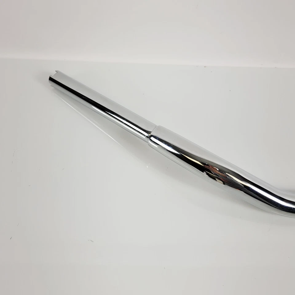 Manillar de barras de playa de 1-1/4" Drag Specialties NOS para Harley FLHR FLTR cromado Foto 2 de 4