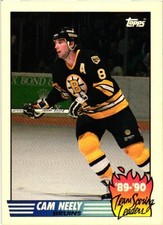 1990-91 Topps - Team Scoring Leaders Cam Neely #3