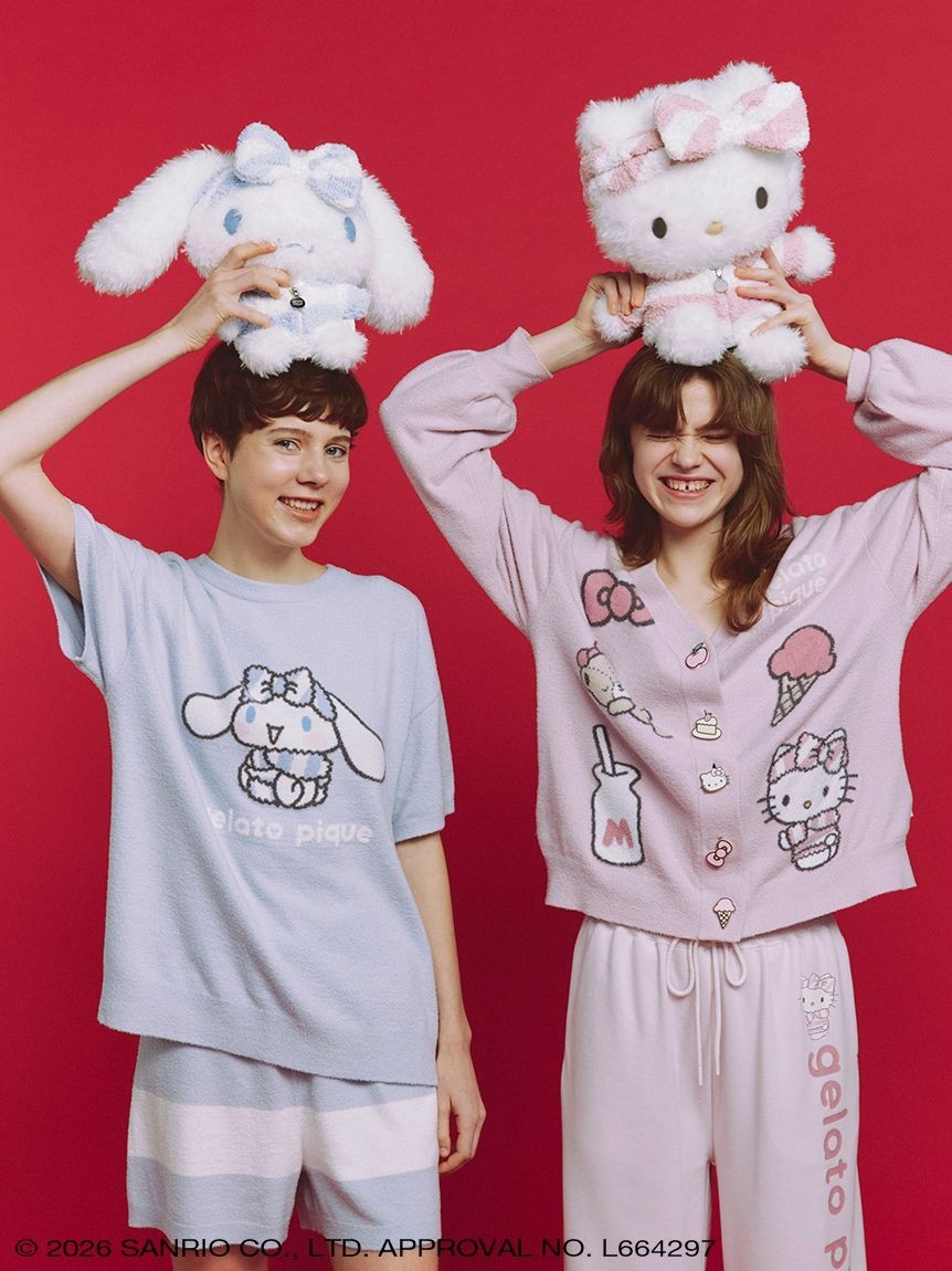 Gelato Pique Cinnamoroll Sanrio Smoothie Loungewear Set Pajama