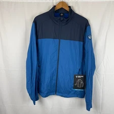 Kuhl Men's The One Jacket Full Zip Warm Lightweight Windproof Lake Blue Size XL
