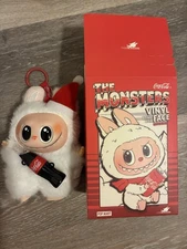 Labubu Authentic Plush Holiday Series Monsters Warm Fluffy Coca Cola Series