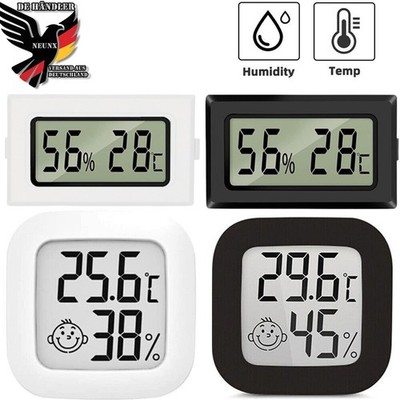 1-5 x Digital Thermo-Hygrometer Thermometer Luftfeuchtigkeit Temperaturmessgerät