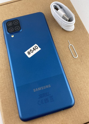 Samsung Galaxy A12 64GB Handy Smartphone entsperrt blaue Farbe, SEHR GUT