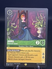 Disney Lorcana Anna Diplomatic Queen 85/204 En 5 NM