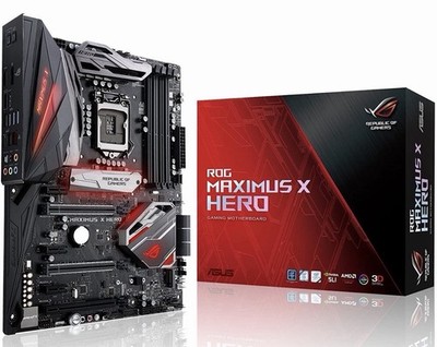 Intel Core i7-8700K 3.7GHz CPU + ASUS ROG Maximus X Hero Z370 Gaming Mainboard