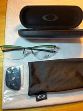 Oakley Half Rim Socket 5.5 Eyeglasses OX3218-0254 Glasses Satin Pewter 54mm case