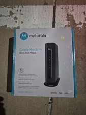 NEW SEALED Motorola MB7220-10 8x4 343Mbps DOCSIS 3.0 Cable Modem