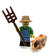 LEGO Farmer minifigure CMF Series 15 71011 Pig