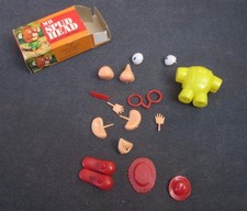 Vintage 1986 8248 Mini Mr. Spud Head with Box Pieces