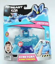 Mr Beast Lab Heroes Stretchy Iconic Panther Figure