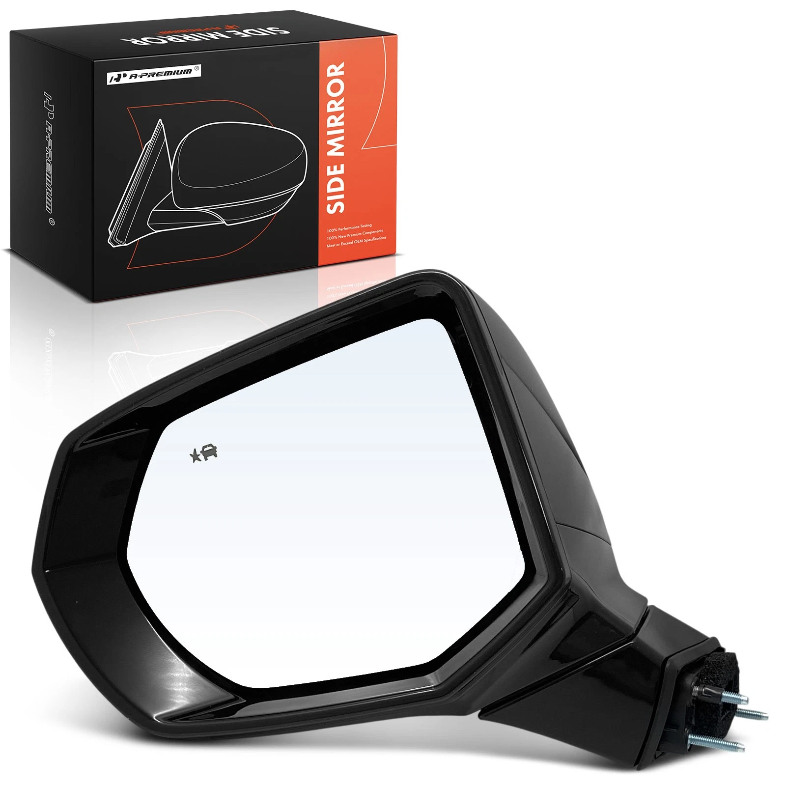 A-Premium Driver Power Mirror Manual Fold Signal for Chevy Tahoe GMC Yukon 21-24
