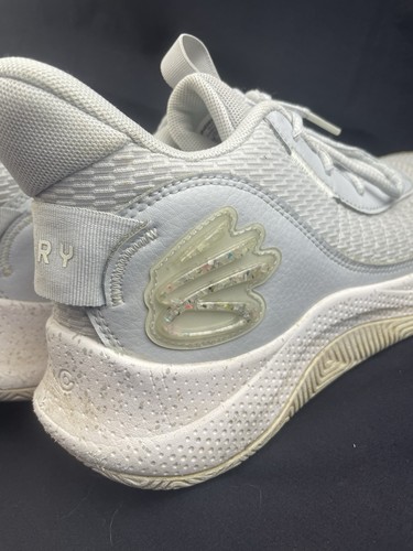Under Armour Curry 3Z7 Basketball Shoes Gray White 3026622-102 Men’s Size 10 - Bild 9 von 12