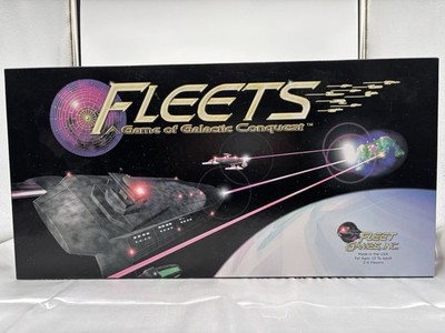 Fleets A Game of Galactic Conquest Complete Sci-Fi Strategy Board Game Fleet