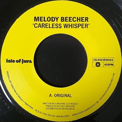 Melody Beecher - Careless Whisper - 7'' RE