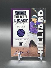 2020 Contenders Retro 1998 Rookie Draft Ticket Blue /99 Sam Hilliard Auto RC
