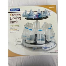 The First Years Deluxe Bottle Spinning Drying Rack Y4817. New in Box 