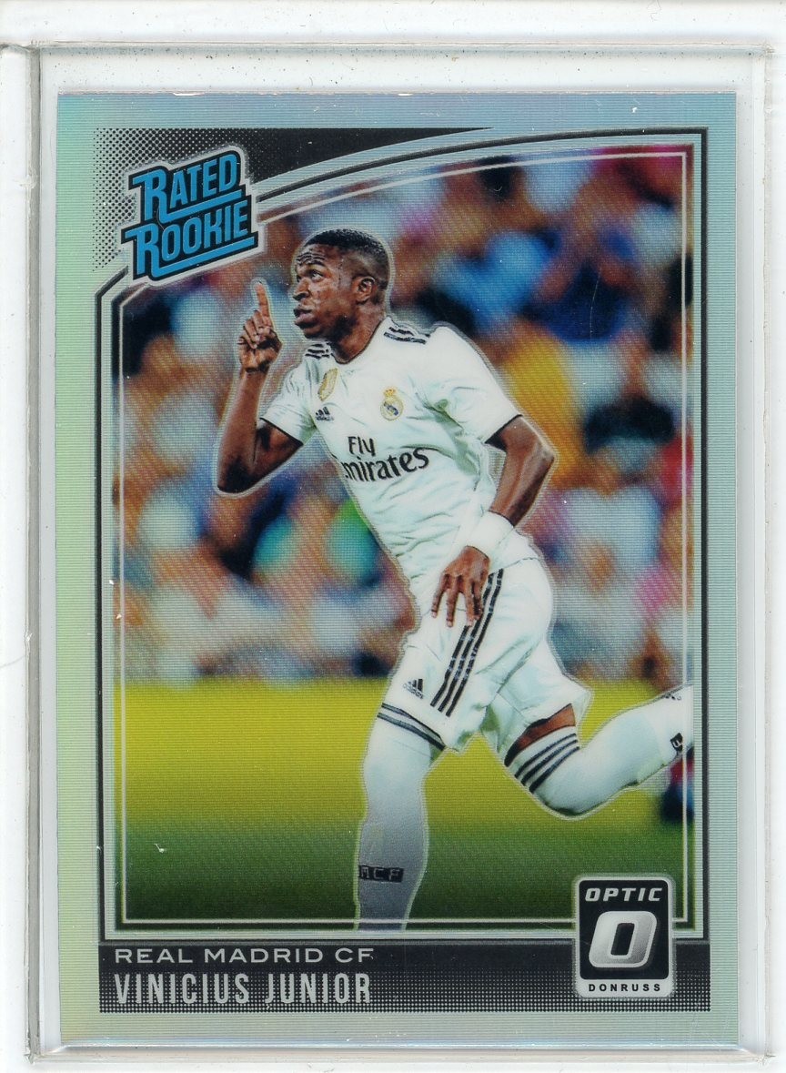 2018-19 Donruss Optic Vinicius Jr. RC Rookie Holo Silver Prizm (DC)