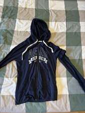 Aeropostale Navy Blue zip up hoodie women  s large