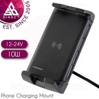 Rokk Wireless 10W Wasserfestes Handy-Ladehalterung 12-24V IPX6 SC-CW-04F Neu
