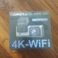 ODREY Dash Cam Front and Rear, 4K 2.5K 5G WiFi  WDR Dash Camera for Car