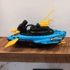 Vintage 1992 Hasbro Gi Joe Barracuda Vehicle Blue Top
