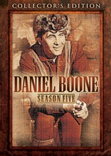 DANIEL BOONE - SEASON 5 NEW DVD FREE SHIPPING