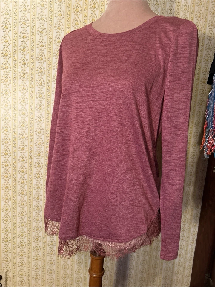 Lauren Conrad длинным рукавом женщин кружева отделки с галстук-бабочка размер XS новый с Ярлыками