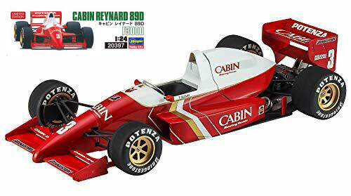 Hasegawa maquette voiture 20590 Kygnus Reynard 89D d'Alesi 1/24