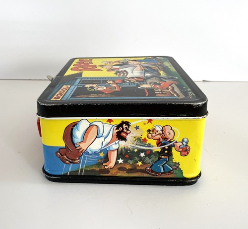 1964 Rare R10 Canadian issue Popeye Lunchbox Thermos set Canada Version Wow !!! - Picture 7 of 19