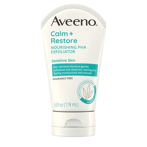 Aveeno Calm Restore Nourishing PHA Exfoliator for Sensitive Skin 4 Ounces - Picture 7 of 8