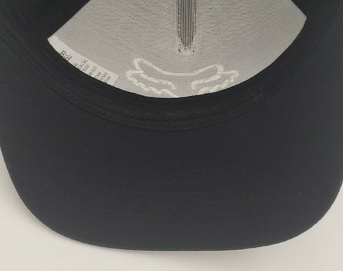 Authentic Genuine Black Iron Pony FOX RACING Snapback Baseball Hat Cap - Picture 5 of 6