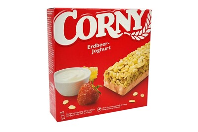 2x/4x boxes genuine CORNY Strawberry Yoghurt cereal granola bars   tracked  