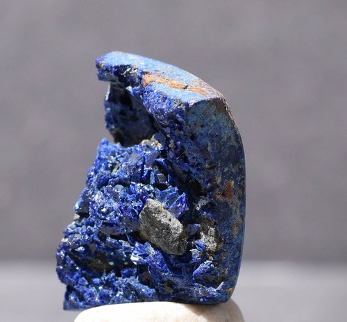 Azurite Druzy focal point cabochon natural druze e - Bild 4 von 6