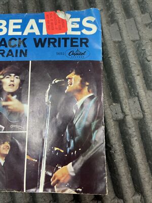 The Beatles-Paperback Writer/Rain-Vinyl 45 w/Picture Sleeve | eBay