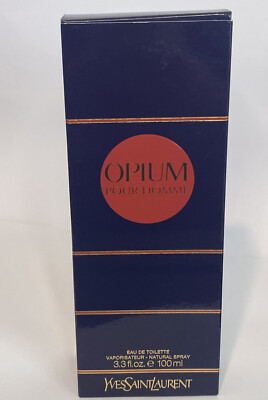 Opium Pour Homme by Yves Saint Laurent 3.3 oz EDT - Men - NEW IN