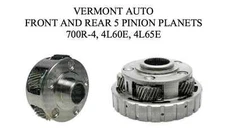 5 Pinion Rear, AND Front Transmission Planetary Gears 4L60E 700R4  Upgrade