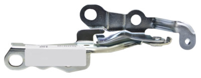 Pair Of Black Hood Hinges - Right & Left For 2003-2008 Toyota Corolla & Matrix | 5341012410 Fit