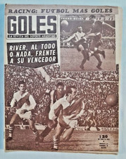 PEÑAROL 2 vs RIVER 0 - COPA LIBERTADORES 1966 - Revista Goles # 922 - Argentina