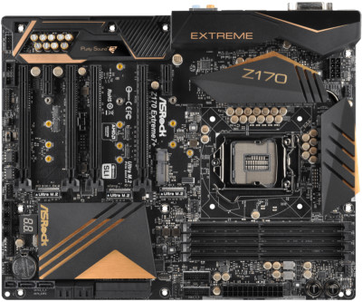 FOR ASRock Z170 Extreme7+ LGA1151 DVI-D HDMI 64GB 6/7th Gen