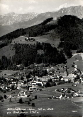 aflenz, stmk., against hochschwab